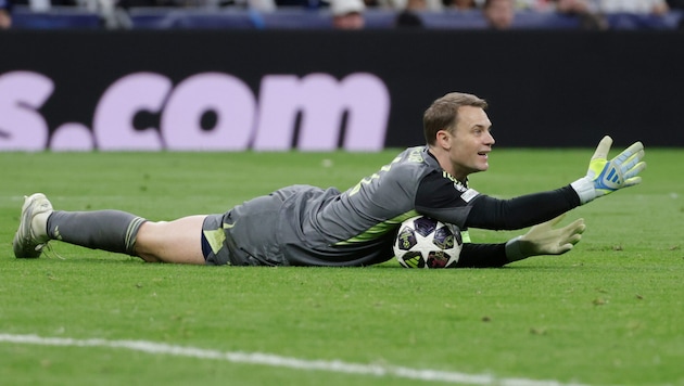 Neunmal parierte Neuer gegen Real, einmal musste er den Ball aus dem Netz fischen.