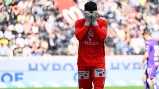 Die „Veilchen“ kassierten in der Meistergruppe bereits neun Treffer.