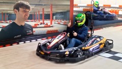 Mit Tipps von Profi Simon Liegl nahm Krone+ die ersten Runden in Angriff.