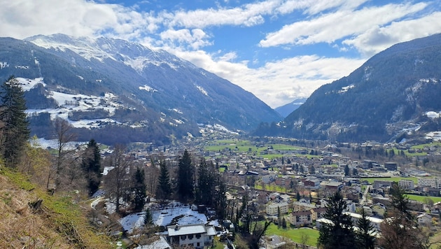 Blick Richtung Schruns-Tschagguns.