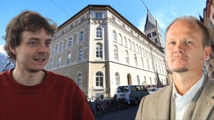 Grün-Klubobmann Lukovic (li.) bedauert das Aus für das Projekt. Dies geschah wohl aufgrund eines ...