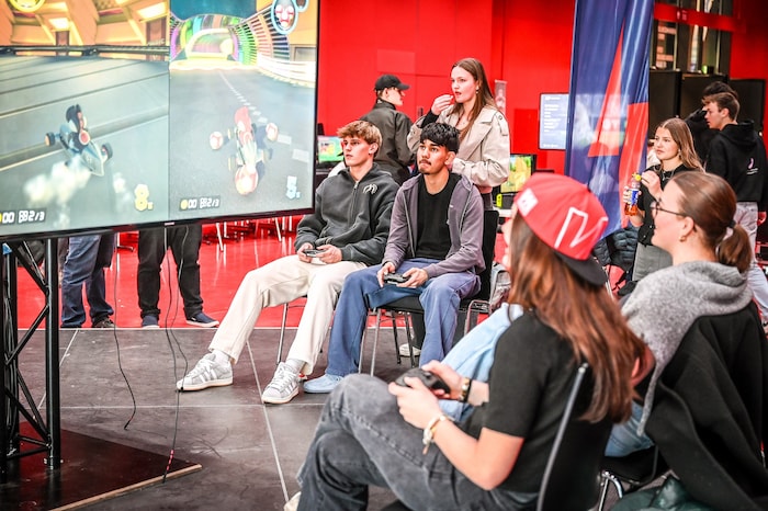 Für die jungen Besucher gibt es eine eGaming-Area.
