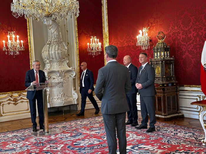 „Ich gelobe!“, hieß es von Daniel Fellner