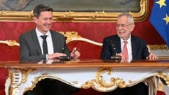 Daniel Fellner wurde von Van der Bellen angelobt