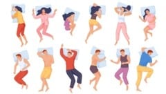 20–80 Mal pro Nacht verändern wir unsere Schlafposition.