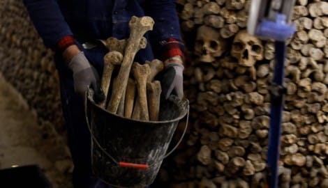 Die Pariser Katakomben entstanden Ende des 18. Jahrhunderts während einer Gesundheitskrise.