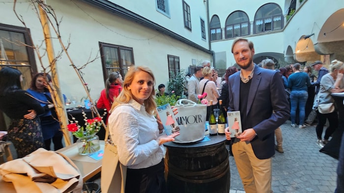 Aleksandra Fotivec und Friedrich Heller machten auch Veranstaltungen.