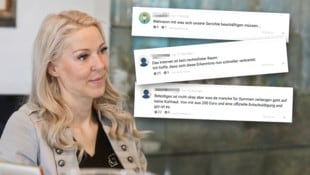 Simone Lugner geht gegen Hassposter vor. Sie erntet dafür viel Zuspruch – aber auch Kritik.