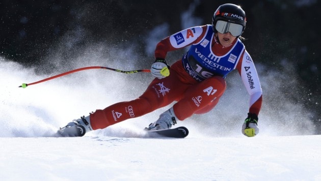 Nina Ortlieb präsentiert sich im Saisonfinale nochmals hungrig auf Erfolge.