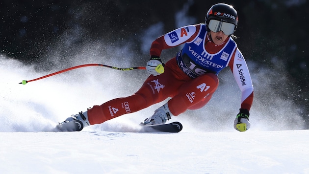 Nina Ortlieb präsentiert sich im Saisonfinale nochmals hungrig auf Erfolge.