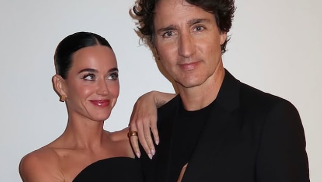 Dass Katy Perry und Justin Trudeau verliebt sind, das kann jeder sehen. Jetzt plauderte der Sohn ...