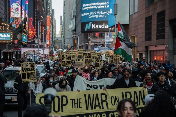 Resistance to the war with Iran is growing in the US.