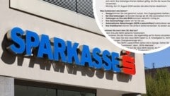 Die Fusion der Sparkasse mit der Erste Bank hat nun auch für die Kunden spürbare Folgen.