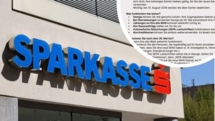 Krone kreativ Die Fusion der Sparkasse mit der Erste Bank hat nun auch für die Kunden spürbare Folgen.