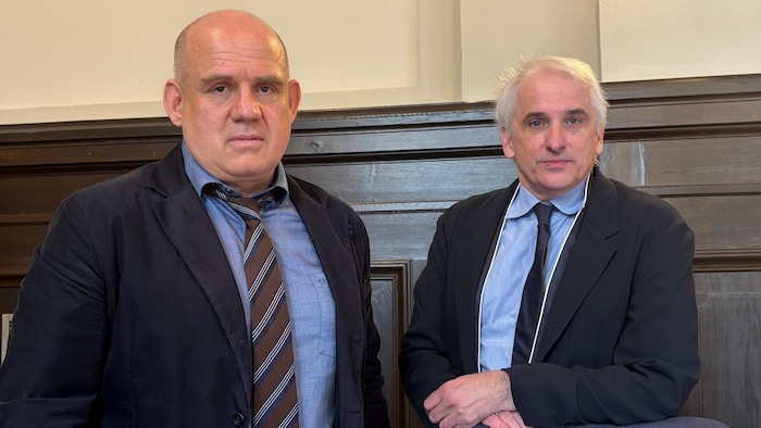 Bernhard Lehofer und Michael Dohr verteidigen.