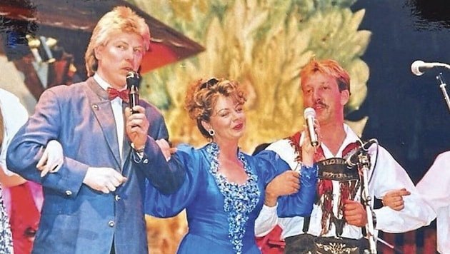 Als sie noch im Show-Biz mitmischte: die Vorarlbergerin Elfi Graf