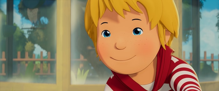 Conni freut sich über den tierischen Besuch.