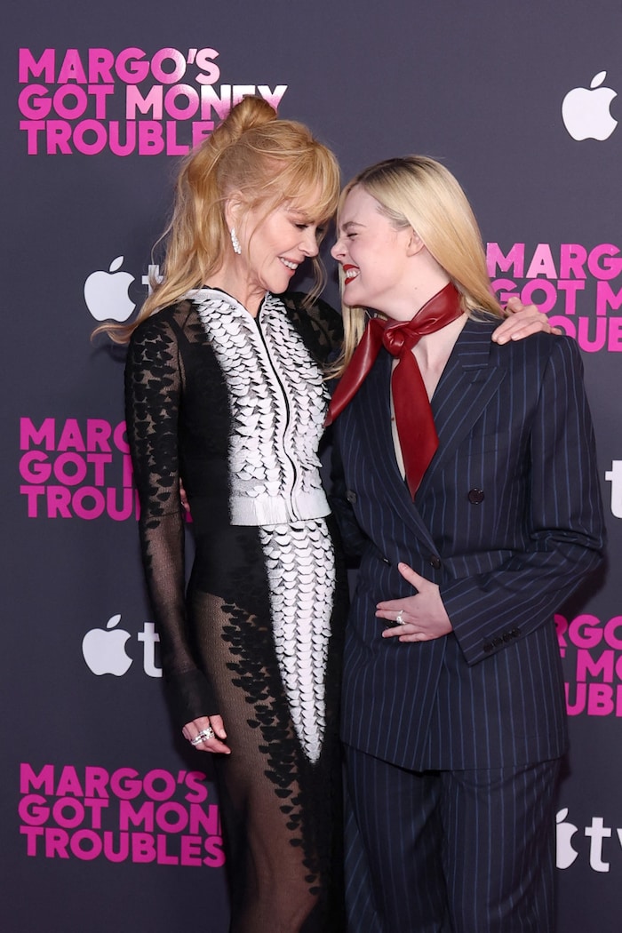 Nicole Kidman legte nicht nur einen sexy Auftritt hin, sie zeigte sich auch gut gelaunt mit ...