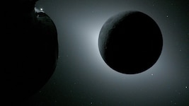 Dieses am 7. April von der NASA veröffentlichte Foto – aufgenommen vom „Orion“-Raumschiff aus – ...