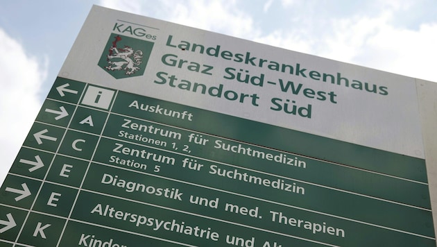 Am LKH Graz II, Standort Süd, kam es am Donnerstag zu einem Brand in einem Patientenzimmer.