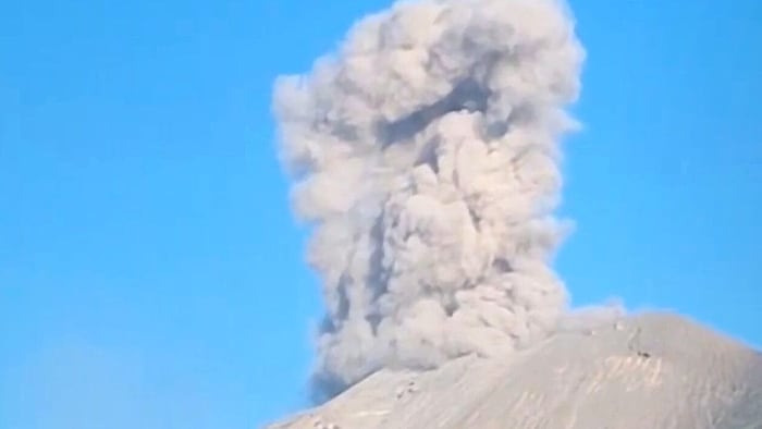 Auf den Philippinen ist am Donnerstag der Vulkan Kanlaon ausgebrochen.