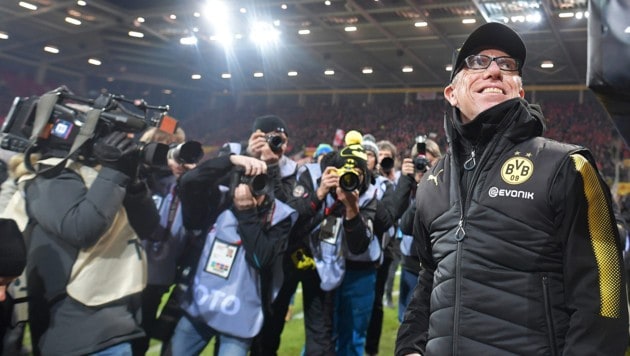 Peter Stöger stand in seiner Karriere stets im Rampenlicht.