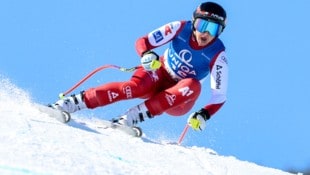 Nina Ortlieb war auf der Reiteralm in der Abfahrt nicht zu biegen.