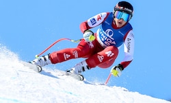 Nina Ortlieb war auf der Reiteralm in der Abfahrt nicht zu biegen.