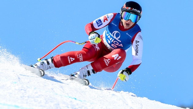 Nina Ortlieb was unbeatable in the downhill at Reiteralm.