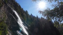 Der Stuibenfall im Pitztal ist eigentlich noch ein Geheimtipp für Wanderer.
