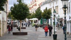 Ein Paradies für Fußgänger: Die FUZO in Eisenstadt.