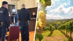 Der bekannte Weinbauer aus der Steiermark vor Gericht