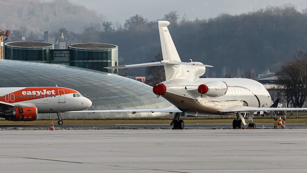 Rund 900 Starts und Landungen mit Privatjets gab es rund um Ostern in Salzburg