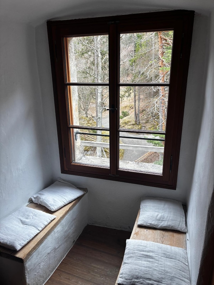 Die Aussicht auf den Eingang