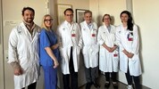 Retteten am Karfreitag zwei Leben: Paul Werner, Sorina Basascu, Daniel Zimpfer, Marek Ehrlich, ...