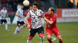 Luka Susnjara (li.) und ATUS Ferlach holten vergangene Woche bei ATSV Wolfsberg ein 3:3.