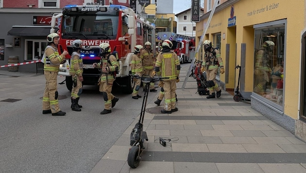 Dieser Elektroroller führte zu dem Feuerwehreinsatz in Kufstein