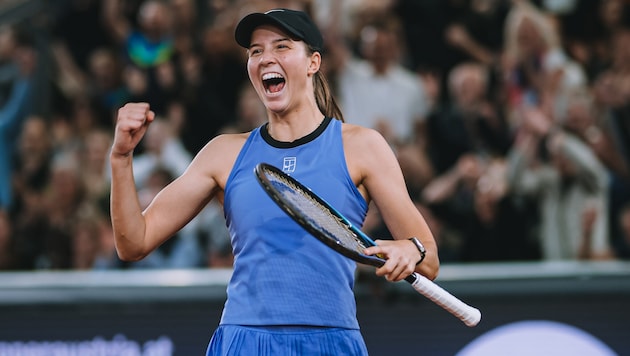 Lilli Tagger begeistert die Tennis-Fans in Österreich! Die 18-Jährige steht im Viertelfinale.