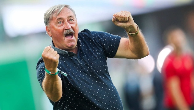 Panenka genießt bei den Fans heute noch Kultstatus – auch bei Rapid!