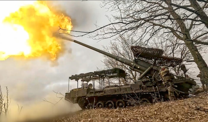 Russische Soldaten bei ihrem Einsatz in der Ukraine