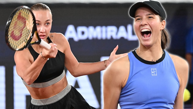 Anastasia Potapova (li.) und Lilli Tagger begeistern das Publikum in Linz.