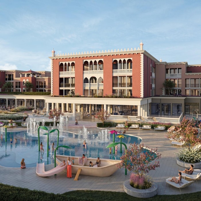 Das Luxushotel ist speziell für Familien ausgerichtet.