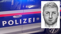 Die Polizei sucht mit diesem Phantombild nach dem unbekannten Täter, der junge Frauen ...