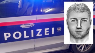 Die Polizei sucht mit diesem Phantombild nach dem unbekannten Täter, der junge Frauen ...