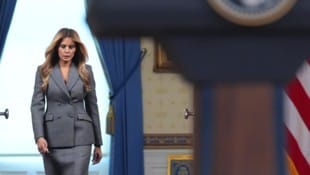 Presseauftritt mit Fragezeichen: Melania Trump weist Epstein-Verbindung scharf zurück