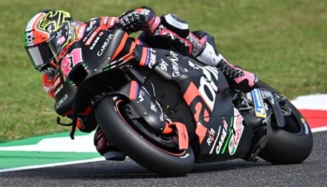 Bis 2025 gab Aleix Espargaro in der MotoGP Gas.