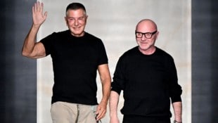Stefano Gabbana (links neben Domenico Dolce) hat den Posten des Verwaltungsratspräsidenten ...