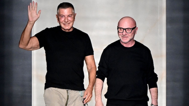 Stefano Gabbana (links neben Domenico Dolce) hat den Posten des Verwaltungsratspräsidenten ...