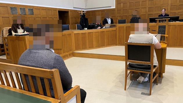 Die beiden Täter hatten vor Gericht jede Menge Ausreden parat.