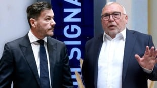 René Benko machte Alfred Gusenbauer (re.) zum Multimillionär.